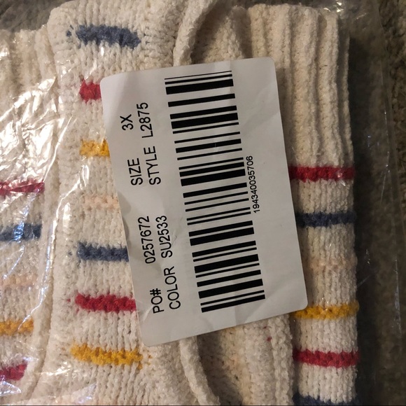NWT Madewell Scoop Sweater Tank in Allgood Stripe - Picture 11 of 11